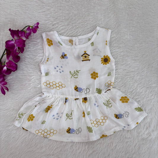 Muslin premium Frocks MN01