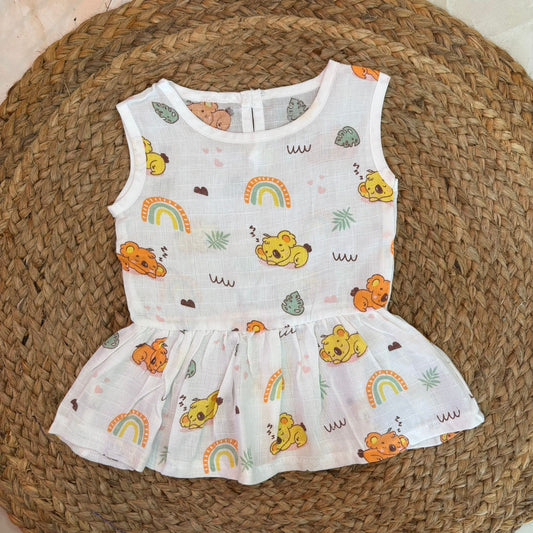 Muslin premium Frocks MN01