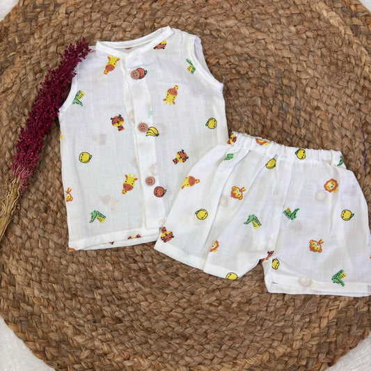 Muslin co-ord set MN01