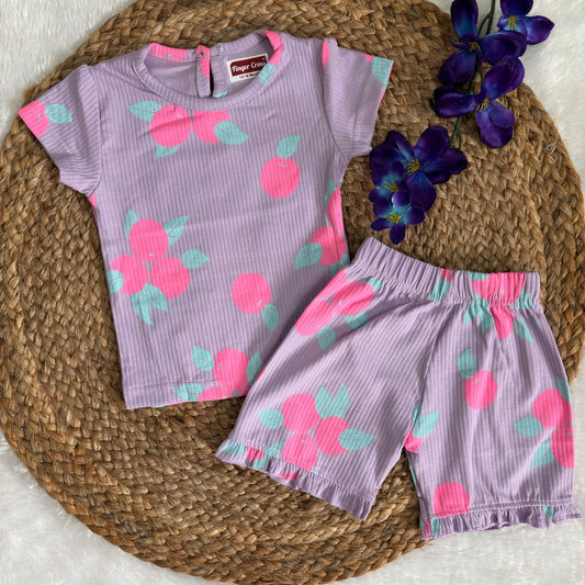 Girls Fancy shorts set SF03 is