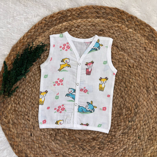 Muslin Button jablas MN01