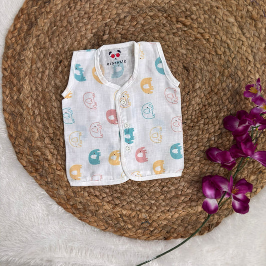 Muslin Button jablas MN01