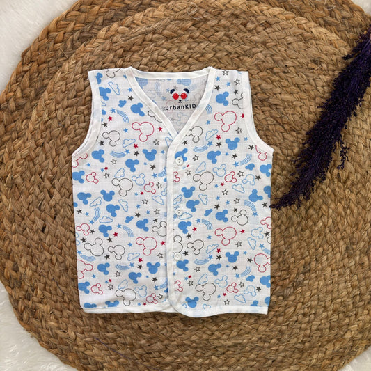 Muslin Button jablas MN01