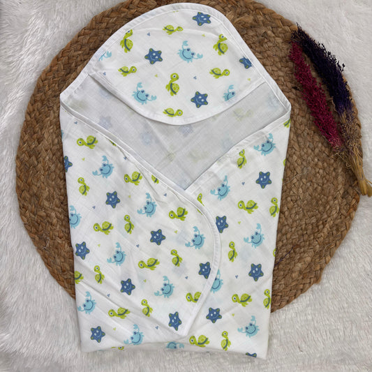 Baby muslin premium cap towel MN01