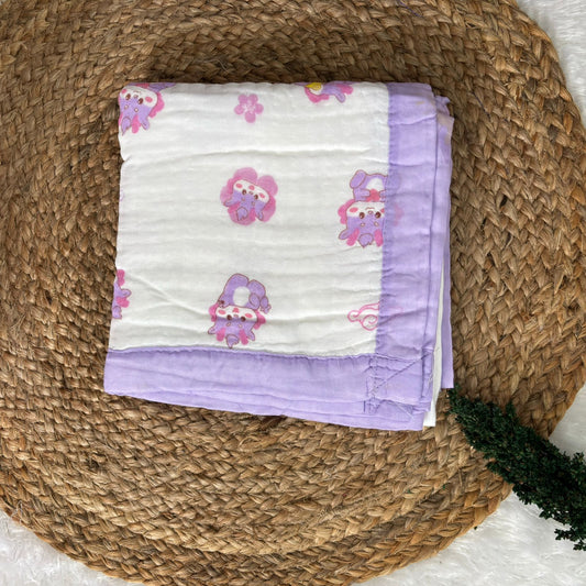 Crinkled Muslin 6 layer Blanket MN01