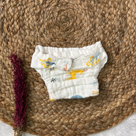 Muslin 6 layer Premium Nappy MN01
