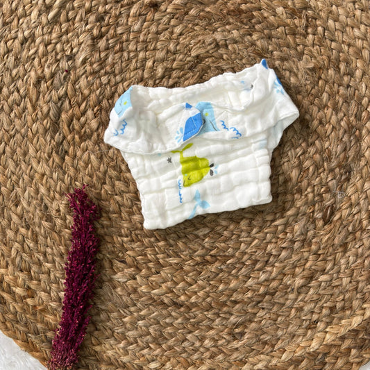 Muslin 6 layer Premium Nappy MN01