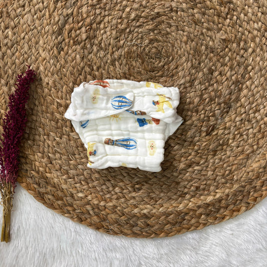 Muslin 6 layer Premium Nappy MN01