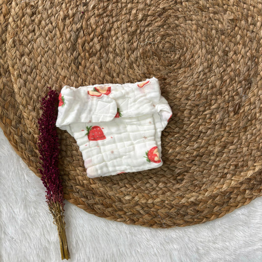 Muslin 6 layer Premium Nappy MN01