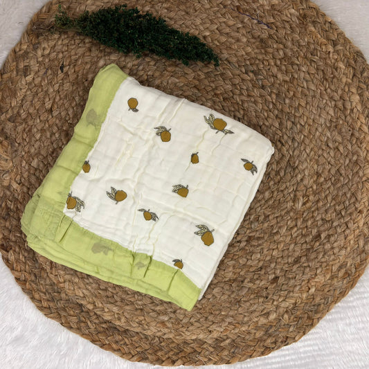 Crinkled Muslin 6 layer Blanket MN01