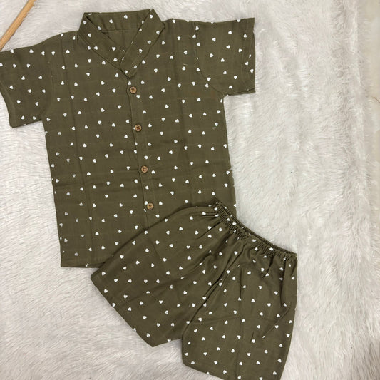 Muslin Double Layer Co-ord Set MN01
