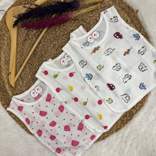 Cotton Button Jabla  3 Pcs  Pack MN01