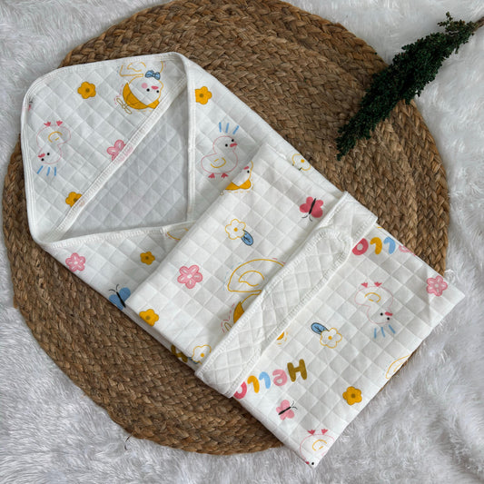 Baby Hooded Wrap / Blanket MN01
