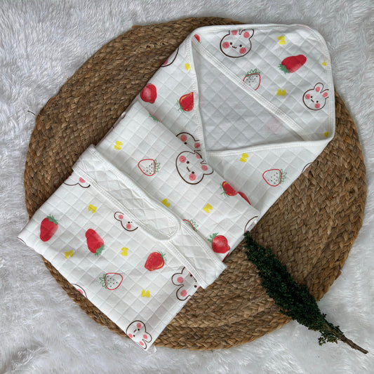 Baby Hooded Wrap / Blanket MN01