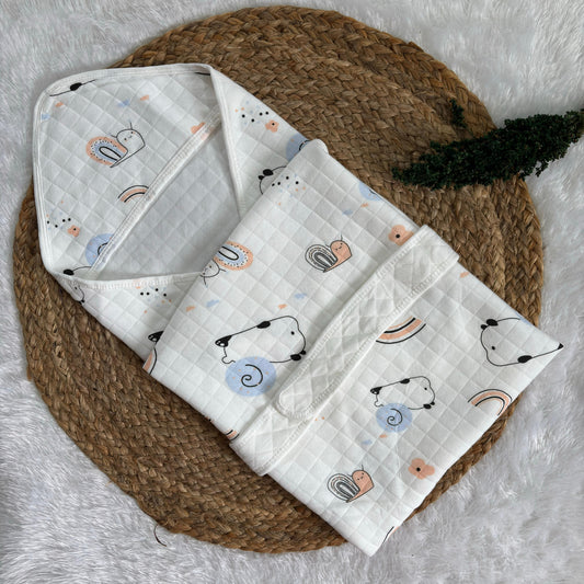 Baby Hooded Wrap / Blanket MN01