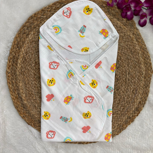 Baby muslin premium cap towel MN01