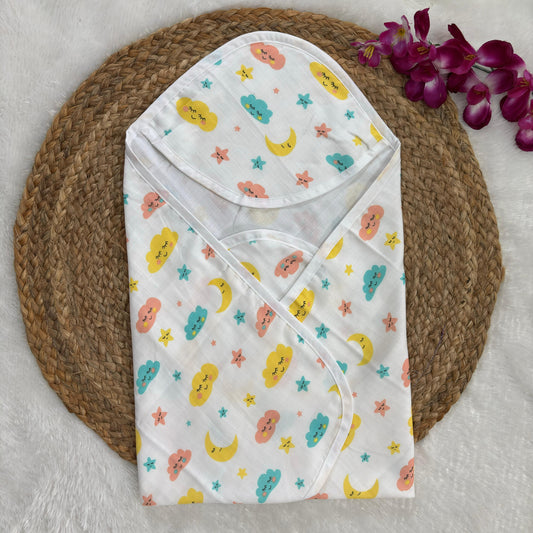 Baby muslin premium cap towel MN01