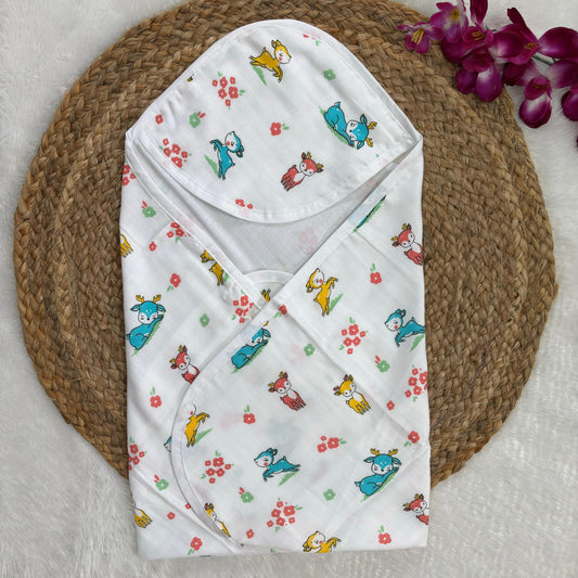 Baby muslin premium cap towel MN01