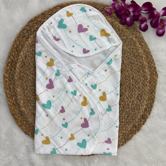 Baby muslin premium cap towel MN01