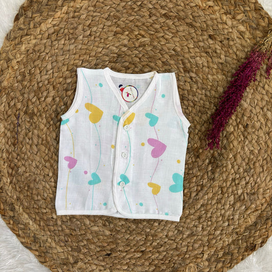 Muslin Button jablas MN01