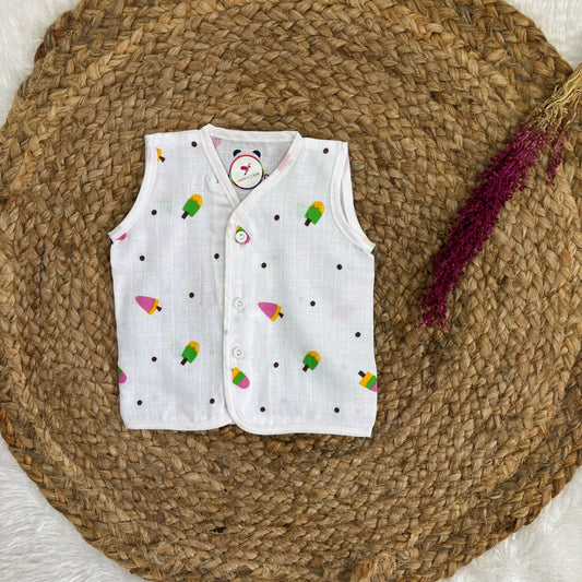 Muslin Button jablas MN01