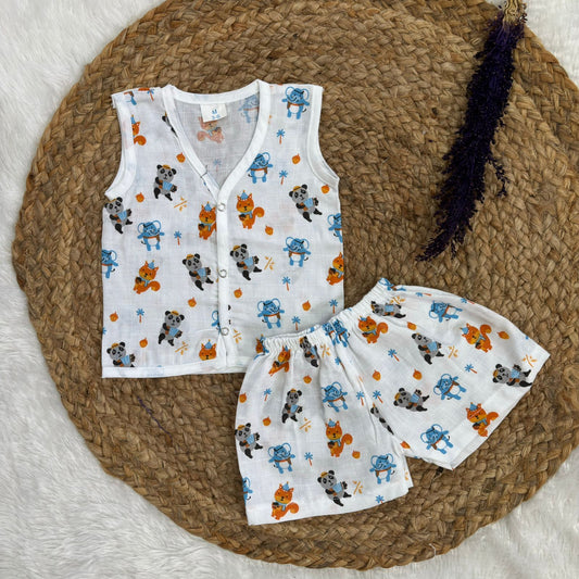 Muslin co-ord set MN01