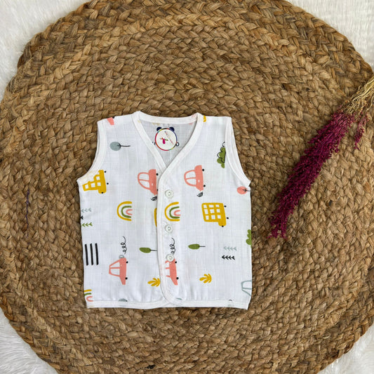 Muslin Button jablas MN01