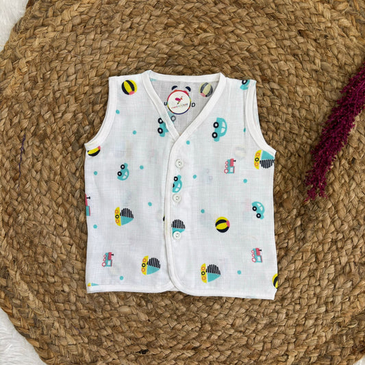 Muslin Button jablas MN01