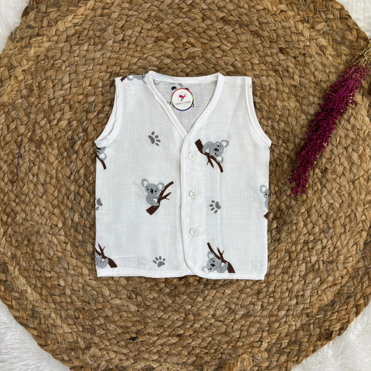 Muslin Button jablas MN01