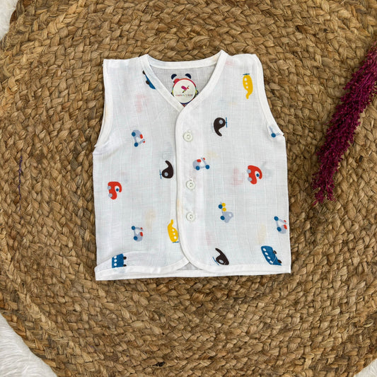 Muslin Button jablas MN01