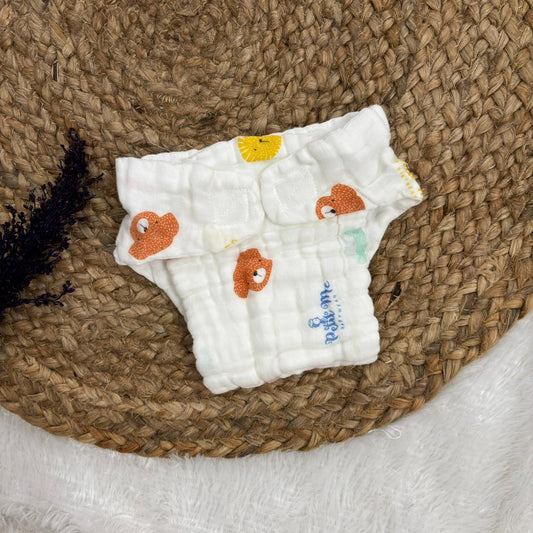Muslin 6 layer Premium Nappy MN01