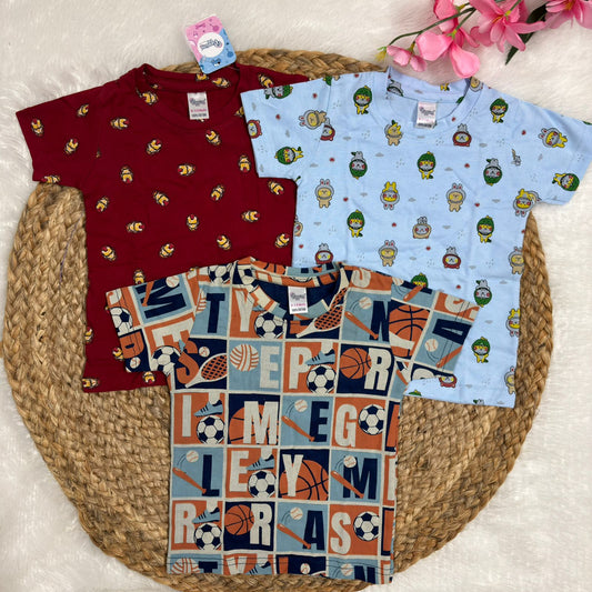 3 Pcs T-Shirt Combo