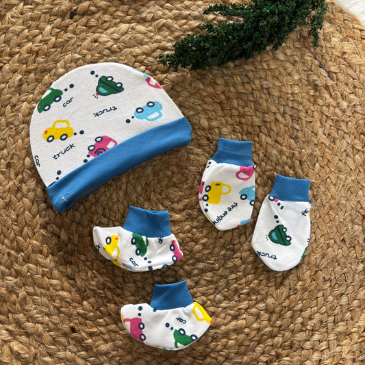 Cap Mitten and Booties Set MN01