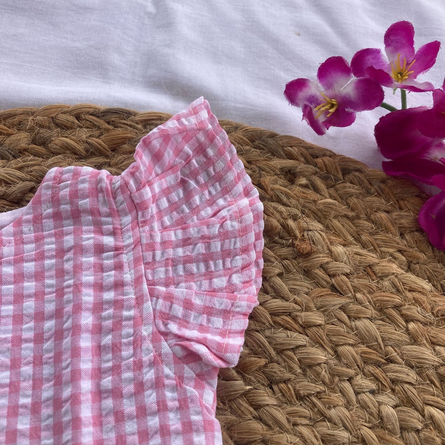 Girls Cotton Shorts Co-ord Set