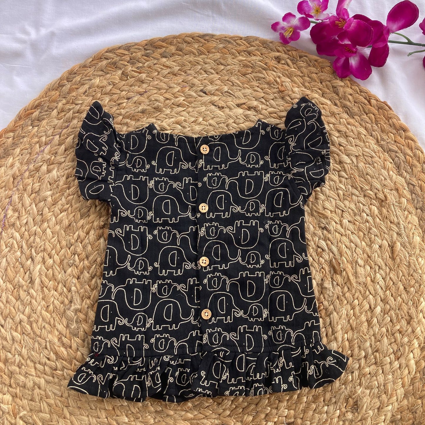 Girls Cotton Shorts Co-ord Set