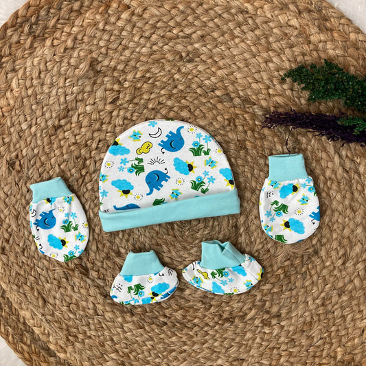 Cap Mitten and Booties Set MN01