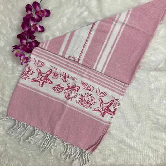 Extra Large size Adult Towel ( Pink color)