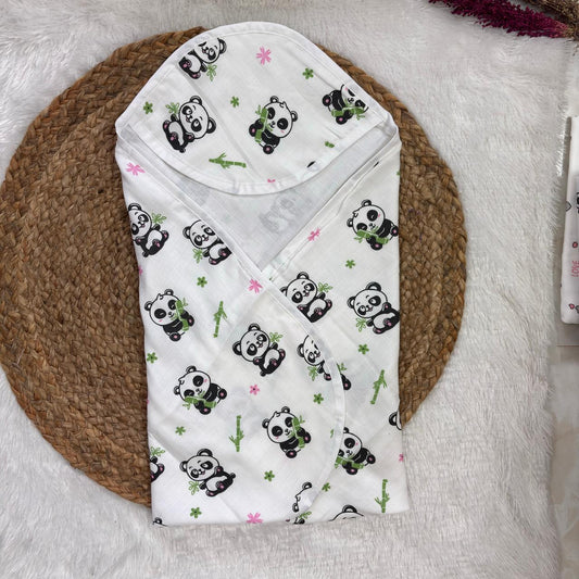 Baby muslin premium cap towel MN01