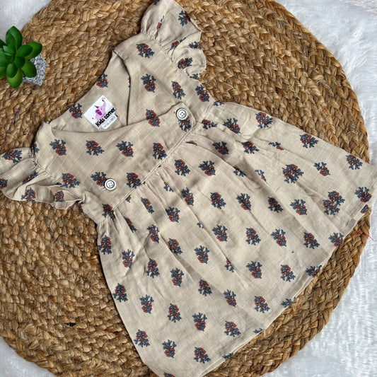 Muslin Frocks Double Layer Premium Quality MN01