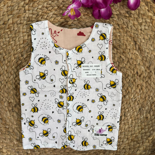 Reversible Muslin Jabla Double Layer MN01