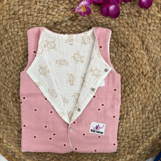 Reversible Muslin Jabla Double Layer MN01