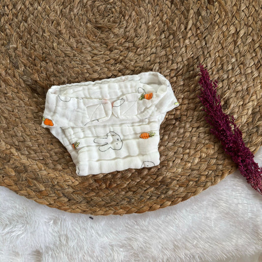 Muslin 6 layer Premium Nappy MN01