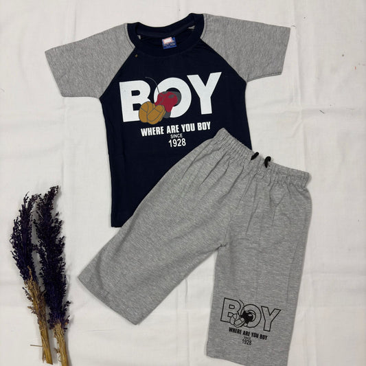 Boys 3/4th Stylish Set