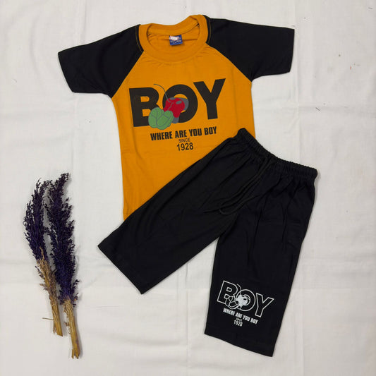 Boys 3/4th Stylish Set