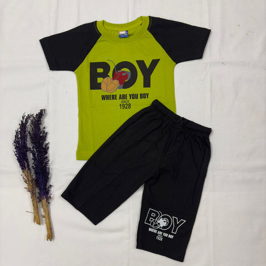 Boys 3/4th Stylish Set