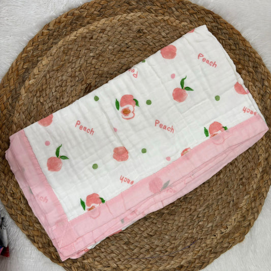 Crinkled Muslin 6 layer Blanket MN01