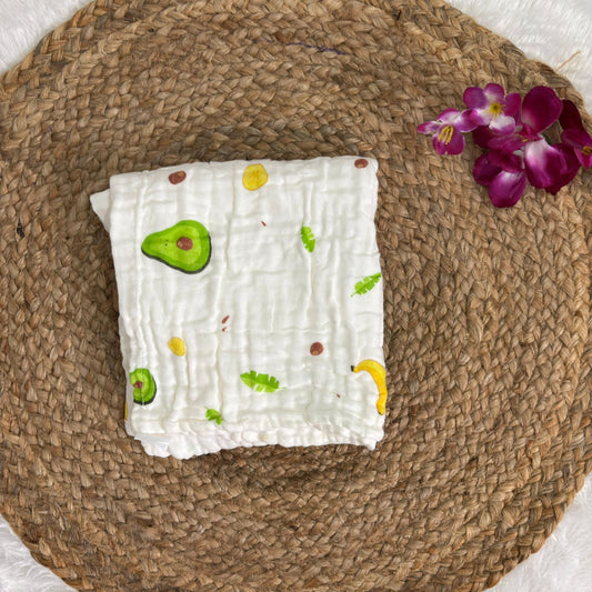 Muslin Crinkled 6 Layer Bath Towel MN01