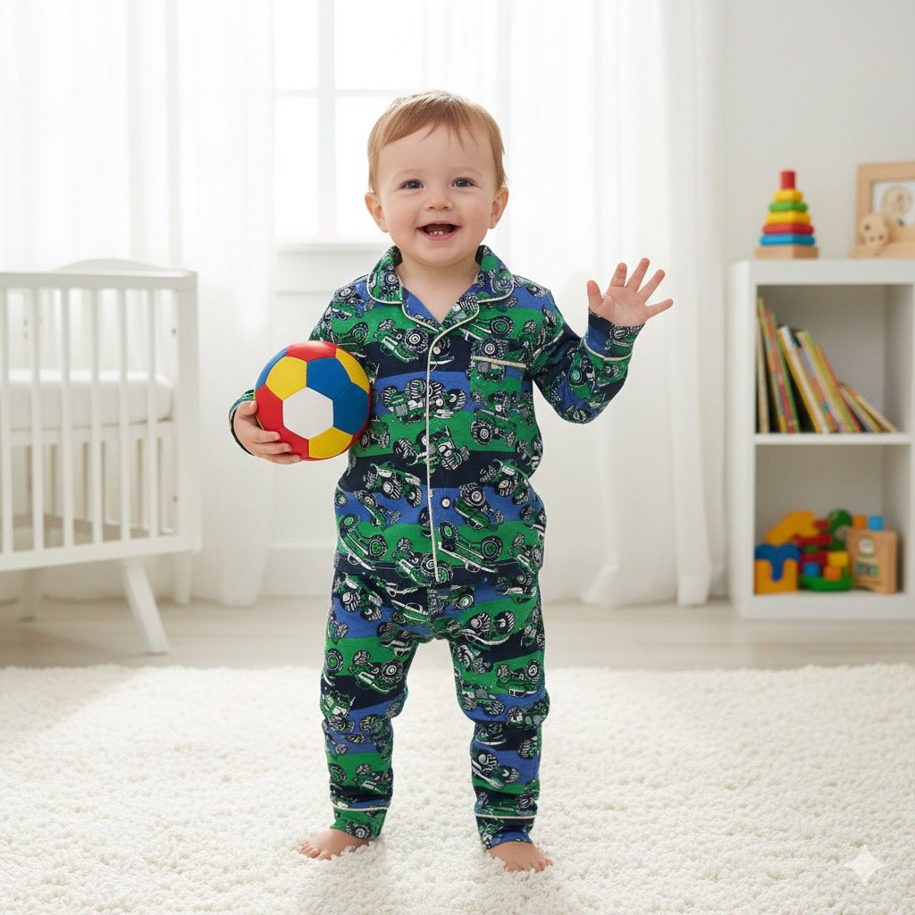 Kids Collar Night Suits KC01