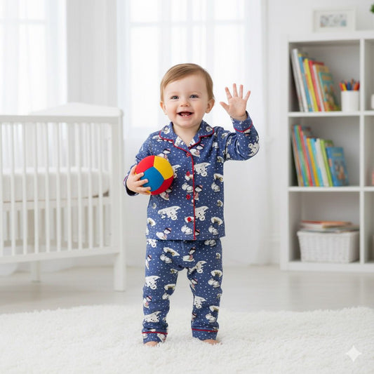 Kids Collar Night Suits KC01