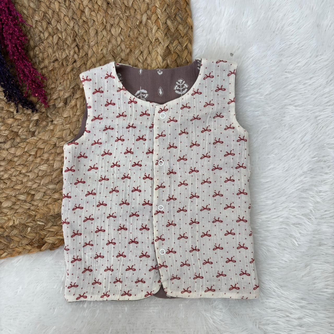 Reversible Muslin Jabla Double Layer MN01